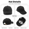 Visirs Sleckton Custom Baseball Cap för kvinnor och män Fashion Diy Letter Brodery Hats Cotton Design Caps Wholesale Unisex 230627