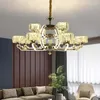 Lustres AiPaiTe lustre en cristal moderne décoration de la maison salon chambre à manger lampe à LED bras lumineux