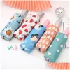 Crayon Sacs Mignon Dessin Animé Zipper Cas Porte-Stylo Maquillage Pochette Organisateur Toile Papeterie Sac De Rangement Pour Enfants Pas De Crayons Xbjk2105 Dr Dhp1W