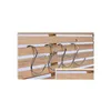 Hooks Rails rostfritt stål Praktiskt form kök räcke hängande krok låshållare för hängande kläder handväska kd1 droppe doliv dh7cv