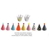 Party Hats 11Pcs/Set Celebration Korean Cute Birthday Hat Festive P Ograph Items Decorations Kids Drop Delivery Home Garden Supplies Dhvrd