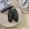 Praddas Pada Prax PRD Dames Men Pradity schoenen Triangle Dress P suede lederen Mule Designer schoenen unisex casual loafers trouwfeest kwaliteit platte dia's sandaal busi