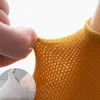 Herrensocken, 1 Paar, für Männer und Frauen, fünf Finger, atmungsaktiv, Slipper-Zehen-Mesh, keine sichtbaren, schweißabsorbierenden Bootssocken, knöchelkurz