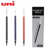 ペン12PCS日本UNI UMR10ジェルペン補充1.0mm水リフィルUM153署名ペンペンの先端は丸く滑らかです