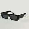 Heren Rechthoekige Zonnebril 1331 Zwart Frame Grijs Lenes Zomer Sunnies gafas de sol Sonnenbrille UV400 Brillen met Doos