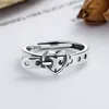 Band Rings Wave Ring Silver 925 Belt Buckle Design Vintage Y2K Accessories Fine Jewelry Birthday Party Gift for Girl Friend Dropshiping 2023 Z230629