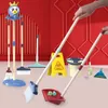 Atelier d'outils Simulation éducative pour enfants Maison de jeu Jouet Garçon et fille Formation Outil de nettoyage Set Top Stuff Things for Cleaning for Kids 230628