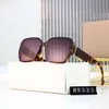 Modne okulary przeciwsłoneczne 9333 dla mężczyzn Unisex Buffalo Horn szklanki męskie męskie krawędzi okulary słońca srebrne złote okulary pudełko
