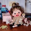 Poupées incroyable Super mignon BJD Q bébé grosse tête types d'expressions poche drôle résine à la main artiste balle articulée 230629