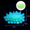 Other Home Garden Silicone Soft Aquarium Coral Sea Anemone Decoration escence Fish Tank Flower Aquatic Ornament Glowing in light 230628