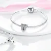 Per fascino Pandora 925 perline d'argento charms alfabeto perline iniziali set di ciondoli lettere pendente