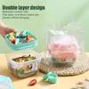 Storage Bottles Kitchen Sauce Container Plastic Needle-nosed Scale Squeeze Bottle Mini Seasoning Box Leak-proof Barbecue Spice Jar Tool