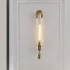 Wandlampen Antieke badkamerverlichting Nordic om te lezen Lustre Led Swing Arm Light Candles Merdiven Candle Lamp