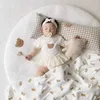 Bedrails INS Cartton Baby Lange Kussen Wasbare Bumper Babybedje Baby Beer Beddengoed Wieg Kussen Cot Protector Kinderen Slapen Kussen 230628