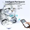 Other Dog Supplies Pet GPS Tracker Real Time Smart Locator Collar Mini Fashion Cats Finder BT 5.0 Support IOS Android System Cell Phone 230628