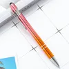 Marqueurs 20pcs / lot Gradient Color Metal Pen Gradient Gradient Gradient Aluminium Pen Primp Primp Screen Screen Metal Ball Pen