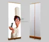 Popularna wystawa przenośna wysokiej jakości reklama bambusa stała szeroko bazowa stojak na sztandar