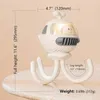 USB Desktop Fan - Baby Stroller Fan Cute Rabbit Whale Shaped Fan With Flexible Tripod, 3-Speed Portable Fan Build-In Battery, With LED Night Light & Mosquito Repellent Space