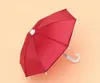 Mini ombrello di simulazione per giocattoli per bambini Ombrelli per cartoni animati Puntelli decorativi per fotografia Portatile e leggero C111
