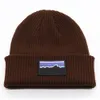 Cocus drôles Marque de mode American Beanie Hats New Vintage Casual All-Matching Couple Bata Bonnet en laine Commerce extérieur Chapeaux tricotés chauds