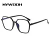 Sunglasses Frames NYWOOH Polygon Finished Myopia Glasses Women Men TR90 Eyeglasses Prescription Nearsighted Eyewear Diopters -0.5 -1.0 To