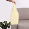 Stuhlhussen Beige Sofa Armlehnenbezug Elastischer Stretch Couchschutz 2 Stück Abnehmbares Möbelzubehör für Liege
