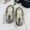 Boots Couple shoes for woman classic sneaker autumn leather retro low cut lace up casual plus size 44 230628