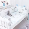 Yatak Rayları Ins Stil Beşik Çarpma Koruma Çit Minderi Pamuk Ayrılabilir Çocuk Dikiş Yatak Surround Karikatür Desen Bebek Yatağı Surround 230628