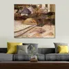 High Quality Handmade Paul Gauguin Painting Rouen Landscape Modern Canvas Artwork Wall Decor