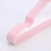 Hangers Household Plain Anti-slip Dip Plastic Hanger Dormitory Balcony Light Luxury Drying Rack Southeast Clothes Clothing