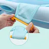 Badkarplatser Baby Bath Mat Support Mat Foldbar Baby Bath Tub Pad Stol Född badkar kudde Spädbarn Anti-halk Soft Comfort Body Cushion 230628