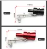 Andra handverktyg Utmattning av aluminiumrörstorlek S M L XL Blow Off Vae Noise Turbo Sound Whistle Simator ljuddämpare Tips Biltillbehör Whis Otia8