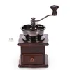 Manual Coffee Grinders WICK AND HIS PETS Hand Rocking Wooden Manual Coffee Bean Grinder Retro Exquisite Small Household Experience the Art of Grinding 230628