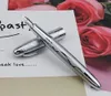 Ручки Hongdian 5010 Metal Fountain Fountain Pen Silver тисненой