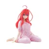 Actie Speelfiguren 11-22 Cm Anime Figuur De Typische Quintuplets Ichika Miku Pyjama Model Poppen Speelgoed Cadeau Verzamel box Pvc
