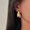 Fashion new designed silver Earrings Ear Stud pendant necklace Copper gold plated women Earrings ladies Designer Jewelry Evc005