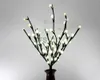 Faux Floral Greenery Shipping Pussy Willow Branch Light 20" 48LED Light Up Spring Pussy Willow Branch Christmas Home Party Wedding Holiday Deco x0629