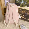 School Bags Summer Women Backpack Trendy Pendant Bag for Girls Multilayer Design Travel Backpacks Student Bookbags Mochila 230629