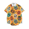 Camicie eleganti da uomo Sugar Skull Camicetta messicana Camicia Stampa grafica Per donna Unisex Adulti 3D 100 poliestere Casual Quotidiano 230629