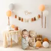 Keepsakes Zróbmy wszystkiego najlepszego z okazji urodzin ręcznie robiony wisiorek Tassel Pierwszy chłopcy dziewczyna baby shower urodzinowe przyjęcie balonowe Dekoracje 230628