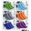 Handhandduk Hem sportkylning utomhus kameran kör resor simning microfiber handdukar snabb torkning facefloth tvättduk kd1 droppe deliv dhvbf