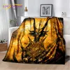 Dekens Ouija Tarot Hekserij Gothic Zachte Pluche Deken Flanel Gooi Voor Woonkamer Slaapkamer Bedden Sofa Picknick Cover 230628