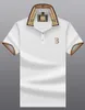 2023 Designer Men's Luxury Polo T-Shirt Men's Polo Summer Shirt Premium Embroidered T-Shirt High Street Fashion Shirt Lapel Men's Solid Color T-Shirt M-4XL