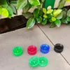 Tek kullanımlık duman aksesuarı mini akrilik tütün öğütücü 30mm sert plastik muller reggae tütün öğütücüler Miller 48 ps/grup KROM KIRICI shisha vape kalem