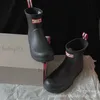 Boots High Version H Series Short Tube Spring/summer/rainy Season Women's 2023 Original Label Letter Anti Slip Rain Shoes babiq05