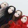 Bonecas Adollya 30cm BJD Doll Ball nu Jointesed Glips for Girls Nude Makeup 3D Eyes 20 Movable Princess 16 230629
