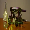 Strings 10/20 LED Light String Battery Operated Party Kurk Shape Wine Bottle Lights Night Decor Christmas Wedding Year GarlandLED StringsLED