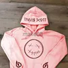 Herrtröjor tröjor heta nya rappare män kvinnor trycker blixtlås trend zip hoodies kaktus jack dragkedja tröja toppar j230629