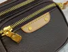 Luxury M82208 Mini Bumbag Handväska axelkamera Väska kvinnor Klassisk koppling crossbody pack bälte midjepåse mens m82335 läder designer fanny bröst satchel tote väska