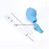 Meat Poultry Tools Turkey Baster Marinade Injector Needle With Bbq Basting Brush And Cleaning Syringe Kitchen Assessoies Xbjk2006 Dhwex